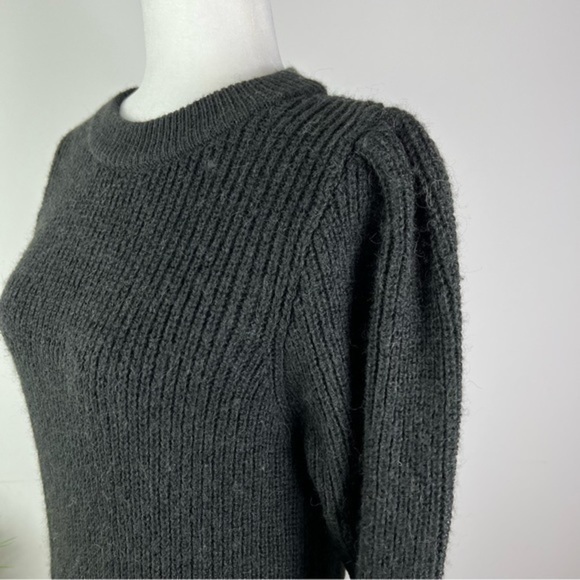 IRO Sweater Womens XS Black Winter Crewneck Alpaca Wool Blend - Picture 4 of 10